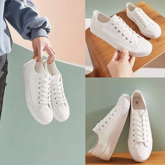 WITWATIA Faux Leather Tennis Shoes - Picture 7 of 7